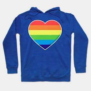 Rainbow Heart Hoodie